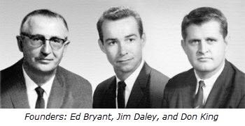 photos of Ed Bryant, Jim Daley, and Don King