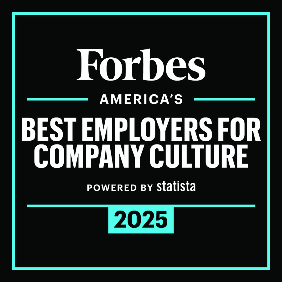 Forbes America's Best Employers for Company Culture 2025 Powered by Statista logo