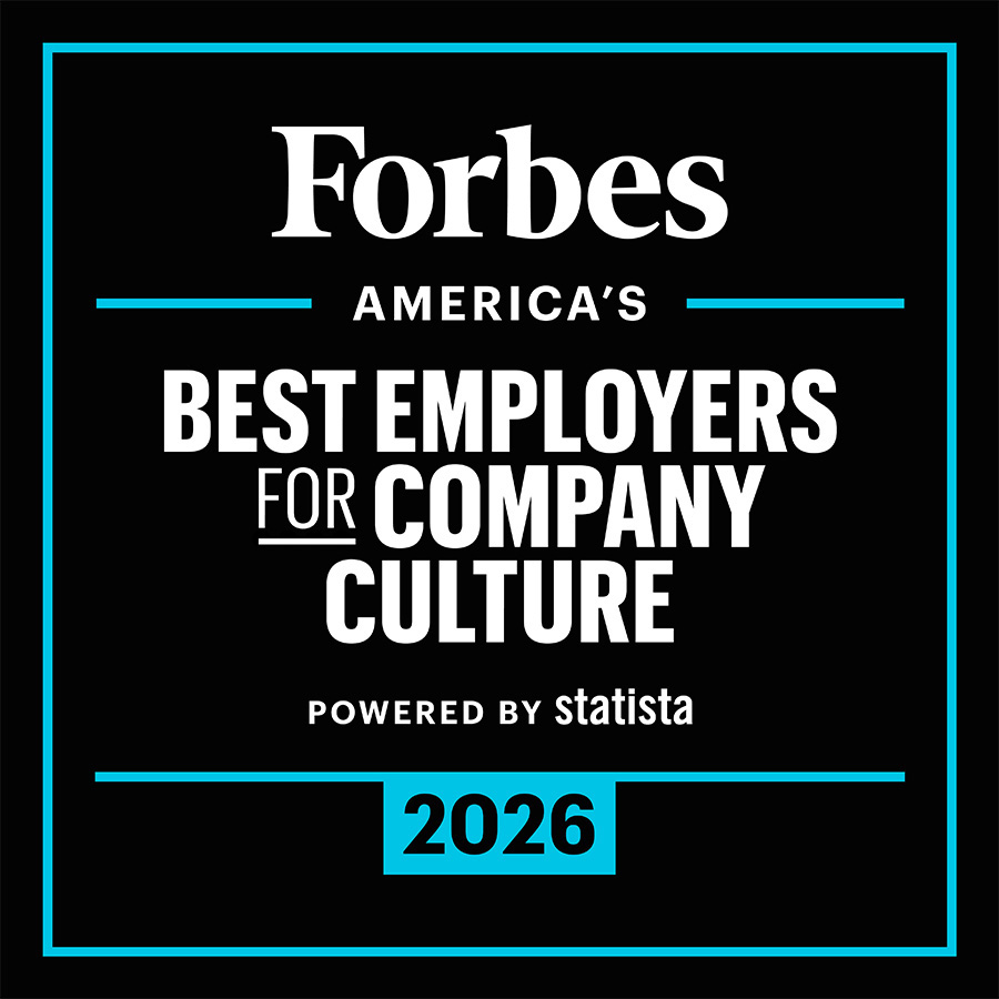 Forbes America's Best Employers for Company Culture Powered by Statista 2026 logo